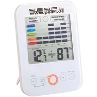 Pearl Digital-Hygrometer/Thermometer mit Schimmel-Alarm