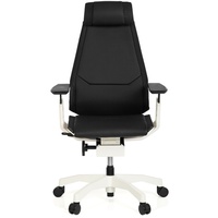 HJH Office Genidia Pro White Leder schwarz