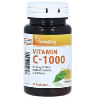 Vitaking GmbH Vitamin C-1000 mit Bioflavonoide Tabletten