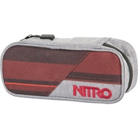 Nitro Pencil Case red stripes