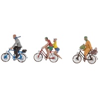 NOCH Fahrradfahrer 4er Set 15898 H0