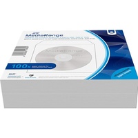 MediaRange 100 MediaRange 1er CD-/DVD-Hüllen weiß