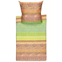 BASSETTI Montalcino rosa/grün (200x200+2x80x80cm)