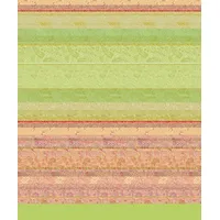BASSETTI Montalcino rosa/grün (155x220+80x80cm)