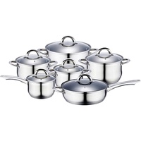 Renberg Damai Topf-Set 12-tlg. 4 x Kochtopf  + Bratpfanne