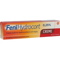 GlaxoSmithKline FeniHydrocort Creme 0,25%