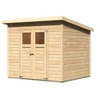 Karibu Merseburg 5 2,38 x 2,11 m natur