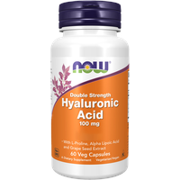 NOW Foods Hyaluron Acid 100 mg Kapseln 60 St.