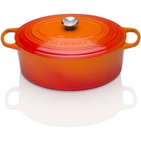 Le Creuset Signature Bräter 40 cm oval ofenrot