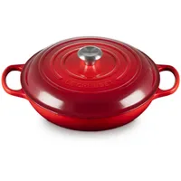 Le Creuset Signature Gourmet-Profitopf 30 cm kirschrot