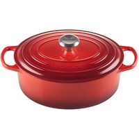 Le Creuset Signature Bräter 29 cm oval kirschrot