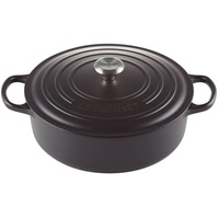 Le Creuset Signature Gourmet-Bräter 30 cm schwarz matt
