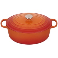 Le Creuset Signature Bräter 33 cm oval ofenrot