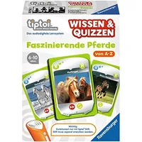 Ravensburger tiptoi Wissen & Quizzen Faszinierende Pferde