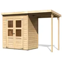 Karibu Merseburg 2 3,22 x 1,22 m natur inkl.