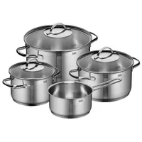 Silit Achat Topf-Set 4-tlg. 3 x Fleischtopf + Stielkasserolle
