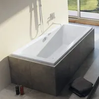 Riho Lusso Rechteckbadewanne 80 x 190 cm (BA59)