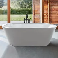Bette Starlet Oval Silhouette freistehende Badewanne 75 x 165