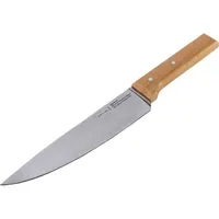 Opinel Parallele No.118 Chefmesser 20 cm Braun/Silberfarben