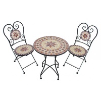 Garden Pleasure Mosaik Set 3-tlg. orange