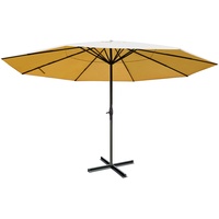 Mendler Meran Pro Ø 500 cm creme ohne Volant