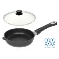 Lotus Induktions-Flachpfanne 24 cm mit abnehmbarem Griff