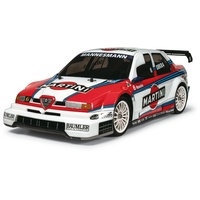 TAMIYA Auto Alfa Romeo 155 V6 TI Martini TT-02