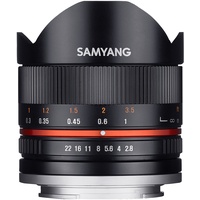 Samyang 8mm F2,8 Fisheye UMC II Sony E schwarz