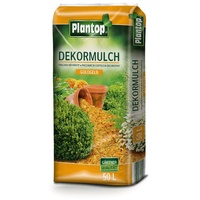 Plantop Dekormulch 50 l goldgelb