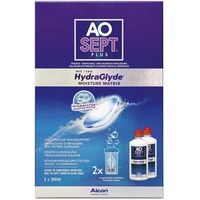 Alcon AOSept Plus HydraGlyde Peroxid-Lösung 2 x 360 ml