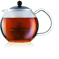 Bodum Assam Teebereiter mit Glasgriff 1,5 l Schwarz