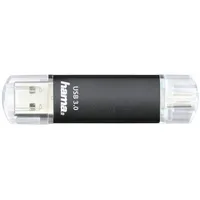 Hama FlashPen Laeta Twin 64 GB schwarz USB 3.0