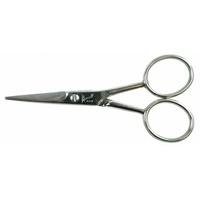 Golddachs Bartschere vernickelt, 10cm Herren