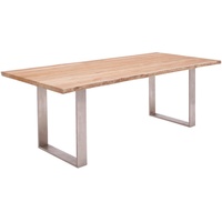 Niehoff Solid Profilkufe Edelstahl - 220 x 95 cm