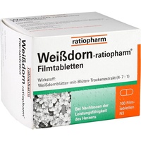 Ratiopharm Weißdorn-ratiopharm Filmtabletten