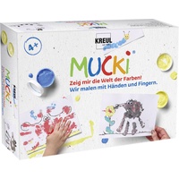 Kreul MUCKI Fingerfarben farbsortiert