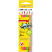 Eberhard Faber Tri WINNER Farbstift 6 St. Neonfarben
