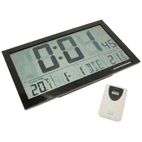 TFA Funk-Wanduhr 60.4510.01 schwarz