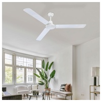 GLOBO Ferro 142 cm Deckenventilator metall weiß