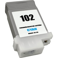Ampertec kompatibel zu Canon PFI-102C cyan 0896B001