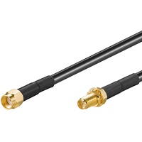 Wentronic 51678 WLAN Antennenverlängerungskabel RP-SMA Stecker - RP-SMA Buchse