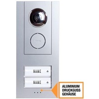 M-e Vistus Video-Außenstation VD-ALU-620-S 2WE silber 41008
