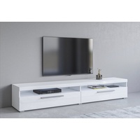 Helvetia TV-Lowboard 200 cm weiß