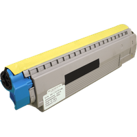 W&P Recycling Toner ersetzt Oki 44844613 yellow