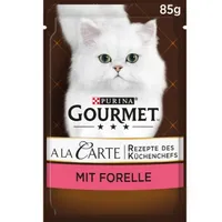 Purina A la Carte mit Forelle an feiner Gemüseauswahl