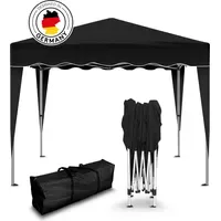 Kronenburg Handel Faltpavillon 3 x 3 m schwarz