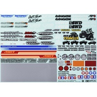 TAMIYA Dekorbogen Off-Road Sponsoren (300054630)