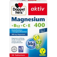 Doppelherz Aktiv Magnesium 400 + B12 + C +