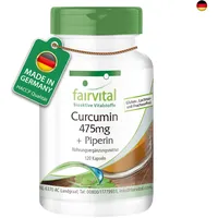 Fairvital Curcumin mit Bioperin Kapseln 120 St.