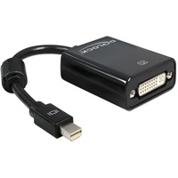 DeLock 65098 Adapter Mini-DisplayPort Stecker - DVI-I Buchse 18cm